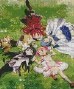 Puella Magi Madoka Magica Friends Diamond Dotz