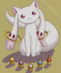 Puella Magi Madoka Magica Kyubey Diamond Dotz