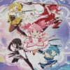 Puella Magi Madoka Magica anime Diamond Dotz