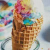 Rainbow Ice Cream Diamond Painting