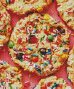 Rainbow Rave Cookies Diamond Painting