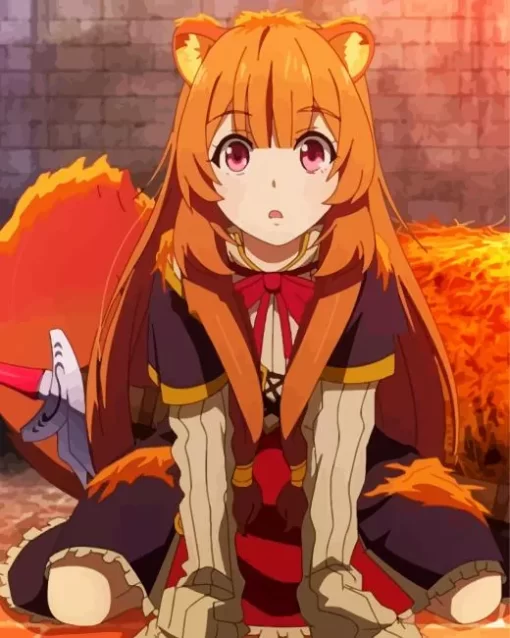 Raphtalia the rising of the shield hero Diamond With Numbers