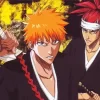 Renji Abarai and ichigo Bleach Anime Diamond Paintings