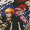 Renji Abarai and ichigo Diamond Dotz