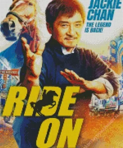 Ride On Jackie Chan Diamond Painting