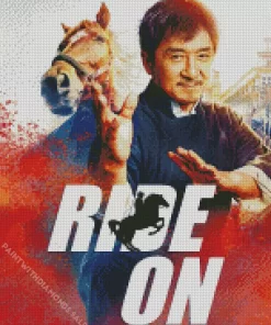 Ride On Movie Jackie Chan Diamond Painting