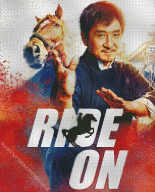 Ride On Movie Jackie Chan Diamond Painting