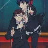 Rin And Yukio Okumura Diamond Paints