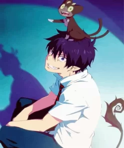 Rin Okumura Blue Exorcist Diamond Paintings