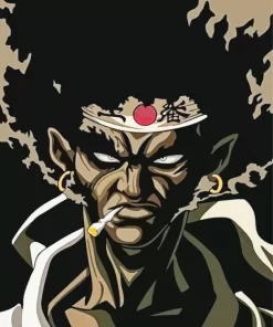 Rokutaro Afro Samurai Manga Diamond By Numbers