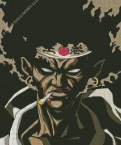 Rokutaro Afro Samurai Manga Diamond By Numbers