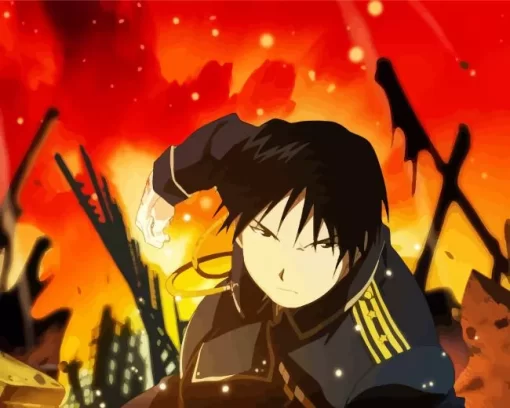 Roy Mustang Diamond Paints