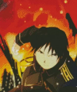 Roy Mustang Diamond With Numbers