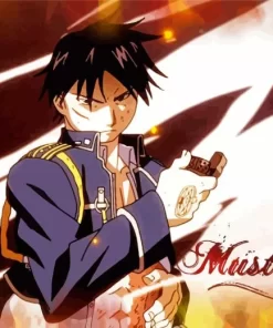 Roy Mustang Fullmetal Alchemist Diamond Paints