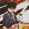 Roy Mustang Fullmetal Alchemist Diamond With Numbers