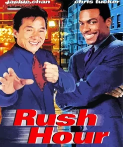 Rush Hour Jackie Chan Diamond Painting