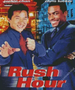 Rush Hour Jackie Chan Diamond Painting