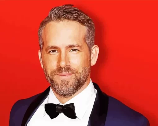 Ryan Reynolds Diamond Painting