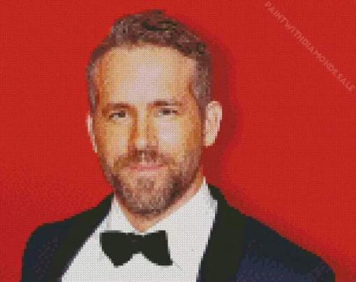 Ryan Reynolds Diamond Painting