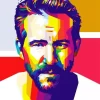 Ryan Reynolds Art Diamond Painting