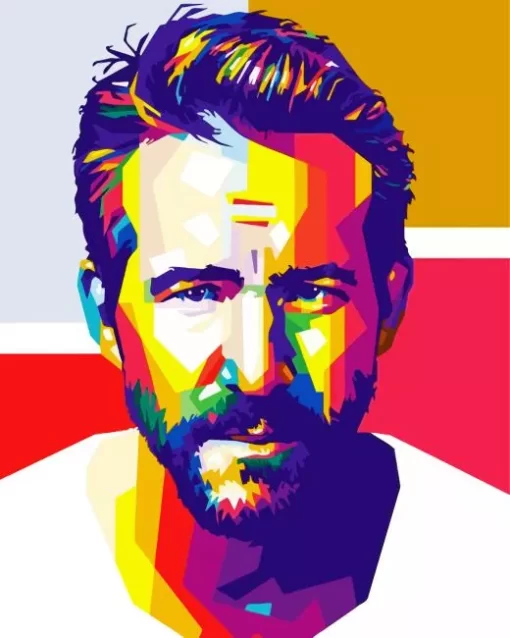 Ryan Reynolds Art Diamond Painting