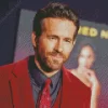 Ryan Reynolds In Red Notice Diamond Painting