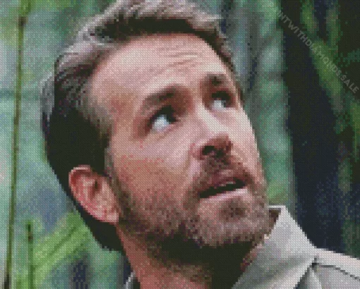 Ryan Reynolds In The Adam Project Diamond Painting