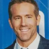 Ryan Reynolds Smiling Diamond Painting