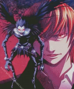 Ryuk And Light Yagami Death Note Diamond Dotz