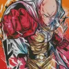 Saitama One Punch Man Diamond With Numbers