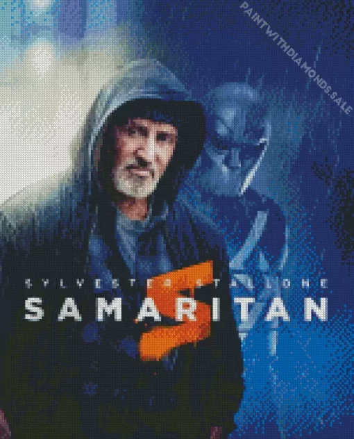 Samaritan Sylvester Stallone Diamond Painting