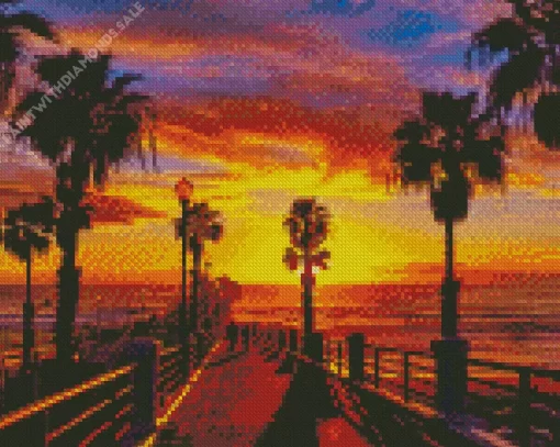 San Diego California Diamond Painting