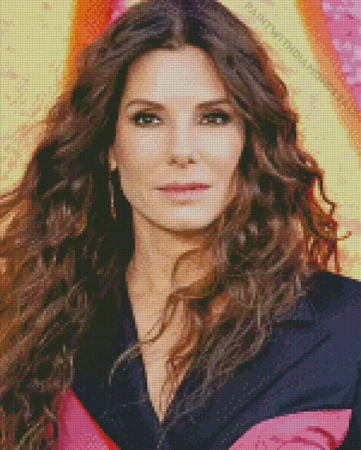 Sandra Bullock Diamond Painting