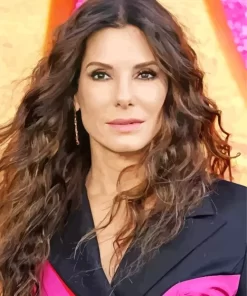 Sandra Bullock Diamond Painting