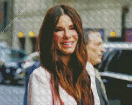 Sandra Bullock Actress Diamond Painting