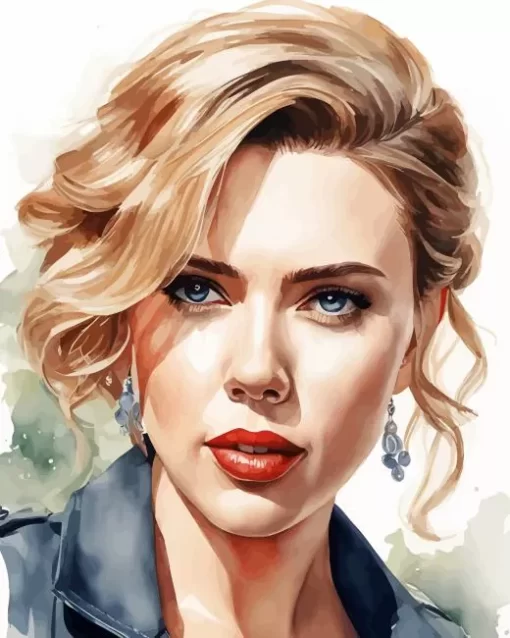 Scarlett Johansson Art Diamond Painting