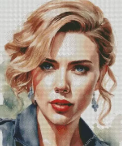 Scarlett Johansson Art Diamond Painting