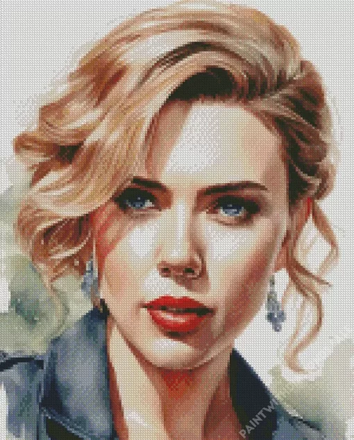 Scarlett Johansson Art Diamond Painting