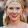 Scarlett Johansson Smiling Diamond Painting