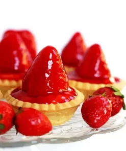 Scottish Strawberry Tarts Diamond Painting