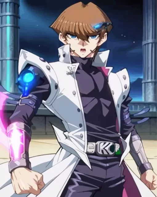 Seto Kaiba Yu Gi Oh Character Diamond Paintings