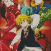 Seven Deadly Sins Poster Diamond Paintings