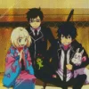 Shiemi With Yukio Okumura And Rin Diamond Paints