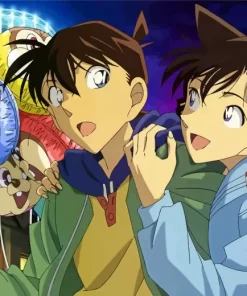 Shinichi And Ran Diamond Dotz