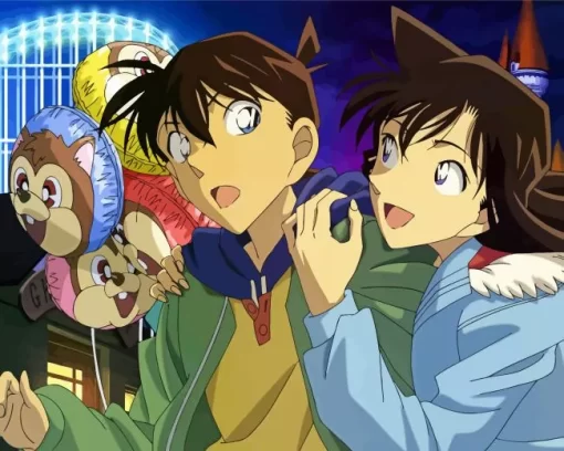 Shinichi And Ran Diamond Dotz