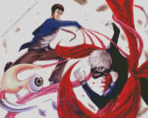 Shinichi Izumi vs Ken Kaneki Diamond Dotz