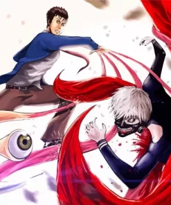 Shinichi Izumi vs Ken Kaneki Diamond With Numbers