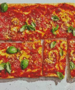 Sicilian Pizza Diamond Painting