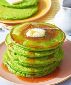 Spinach Pancakes Diamond Painting