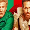 Spirited Ryan Reynolds Diamond Painting